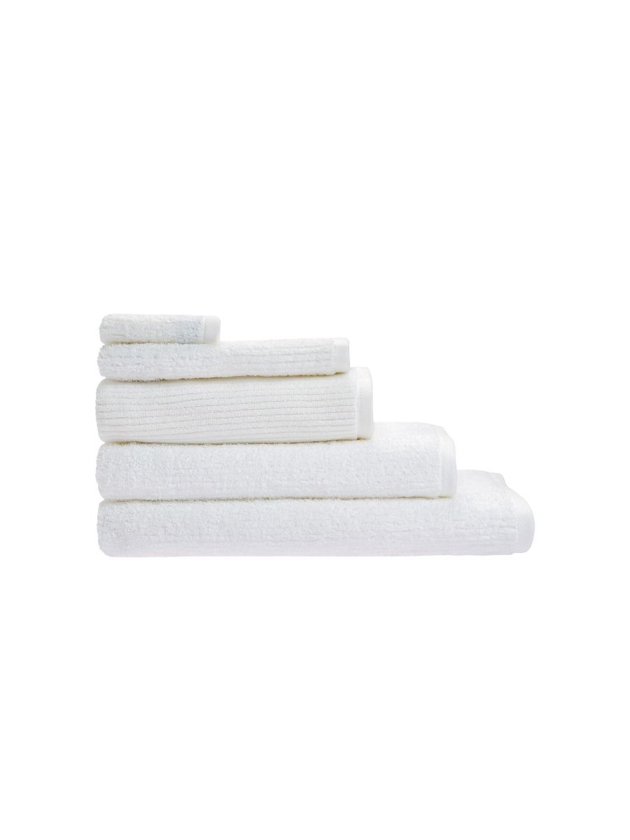 Reed White Towel Collection