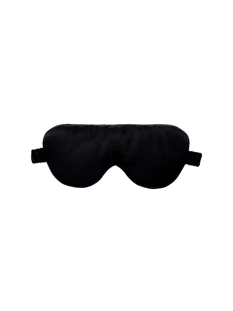 Silk Black Sleep Mask