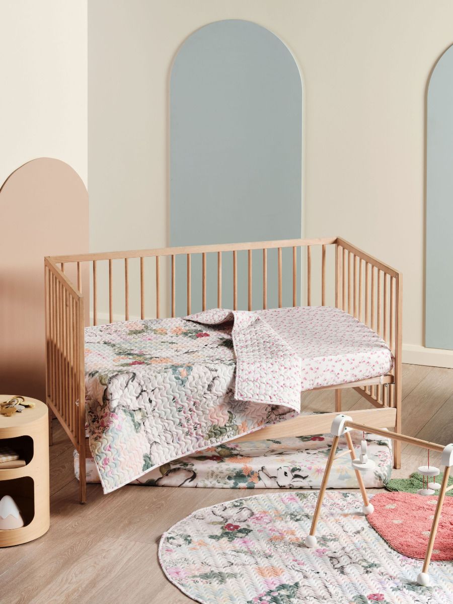 Bunny Tales Cot Coverlet