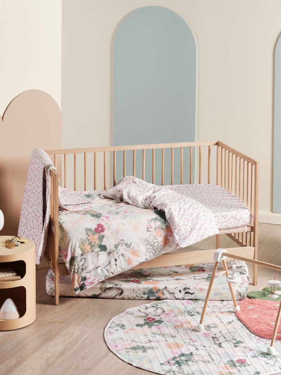 Bunny Tales Cot Quilt Cover