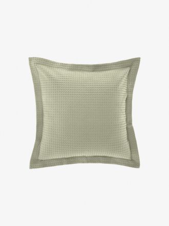 Deluxe Waffle Eucalyptus European Pillowcase