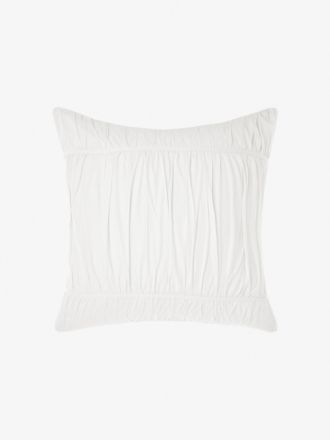 Layla White European Pillowcase
