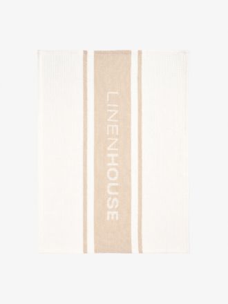 Linen House Sand Tea Towel