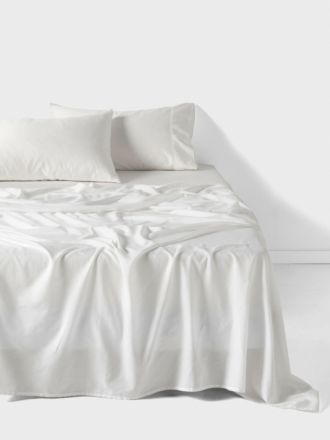 Surf Wash White 400TC Sheet Set