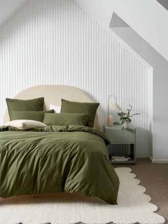 Terra Organic Cotton Olive Quilt Cover Set