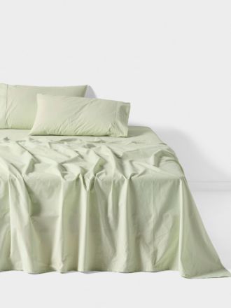 Winton 300TC Seagrass Cotton Percale Sheet Set