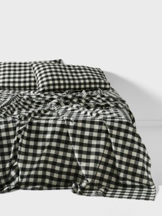Wren Black Sheet Set