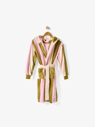 Plush Palazzo Olive Kids Robe