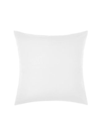Nimes White Linen European Pillowcase