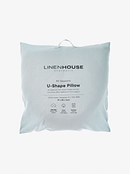 All-Seasons U-Shaped Pillow - 1300 GSM