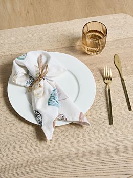 Beach Treasures 4-Piece Napkin Set