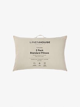 Everyday Washable Standard Pillow Pair - 600 GSM
