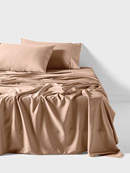 Nara Clay Bamboo Cotton 400TC Sheet Set