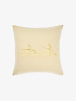 Nimes Lemon Linen European Pillowcase