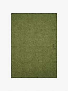 Nimes Moss Linen Tea Towel