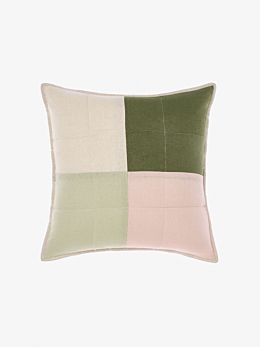 Nimes Patchwork Rose Cushion 48x48cm