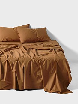 Terra Organic Cotton Cinnamon Sheet Set