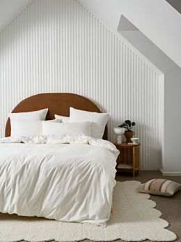 Terra Organic Cotton Snow Quilt Cover Set
