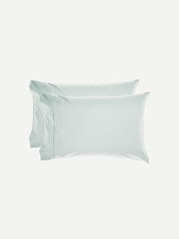 Winton Pale Blue Standard Pillowcase Pair