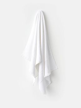 Aria Cotton/Bamboo White Towel Collection
