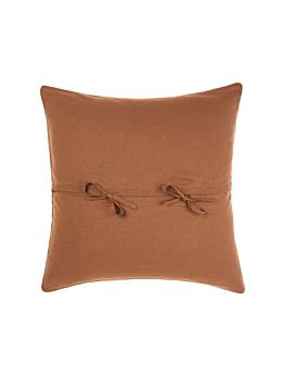 Nimes Cinnamon Linen European Pillowcase