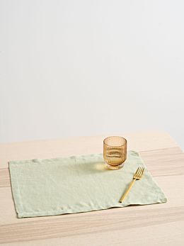 Nimes Wasabi Linen Placemat