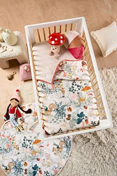 The Magic Garden Cot Coverlet