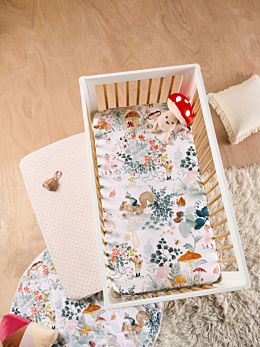 The Magic Garden 2-Piece Cot Fitted Sheet Set