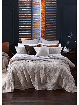 Livie Bark Coverlet Set