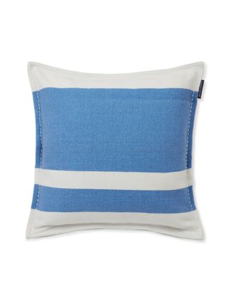 Irregular Striped Blue Cushion 50x50cm