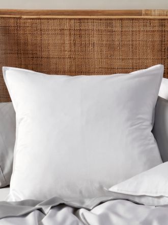 Haven White Bamboo Cotton 500TC European Pillowcase