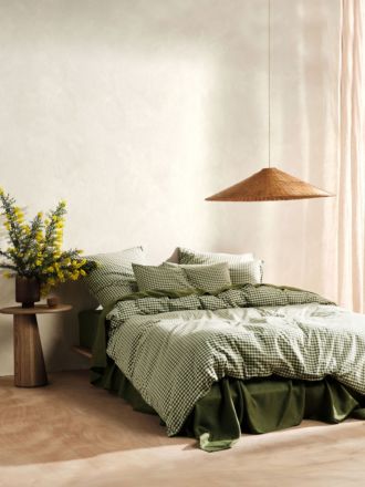 Springsteen Moss Quilt Cover Set