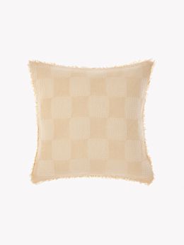 Capri Pale Peach Cushion 48x48cm