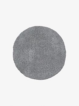 Reed Toggle Grey Circular Bath Mat - 1700 GSM