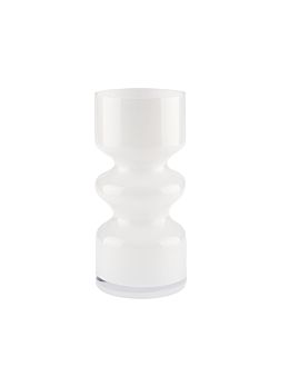 Leon White Vase 25cm