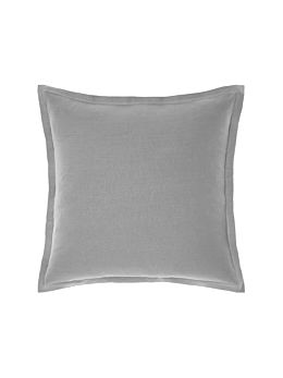 Nimes Ash Linen Tailored Cushion 48x48cm